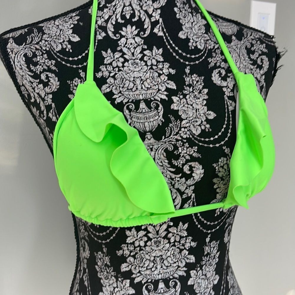 Polo Ralph Lauren New Lime Green Bikini Set Small